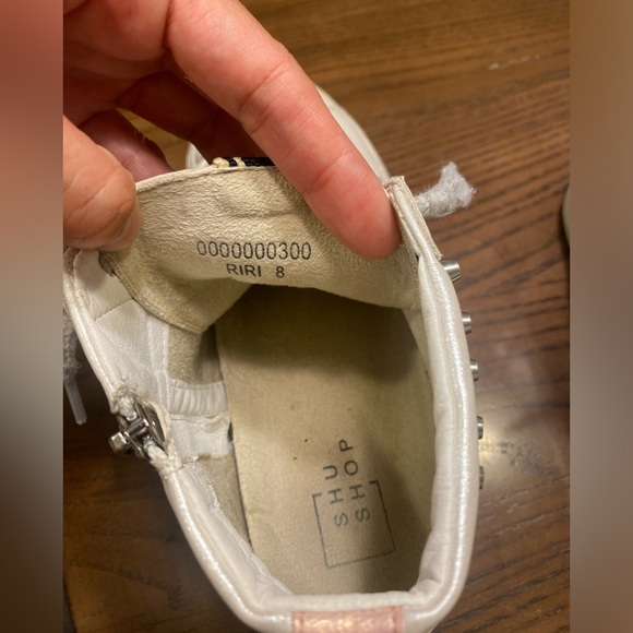 RIRI SNEAKER IN PEARL- SHU SHOP - Picture 6 of 7